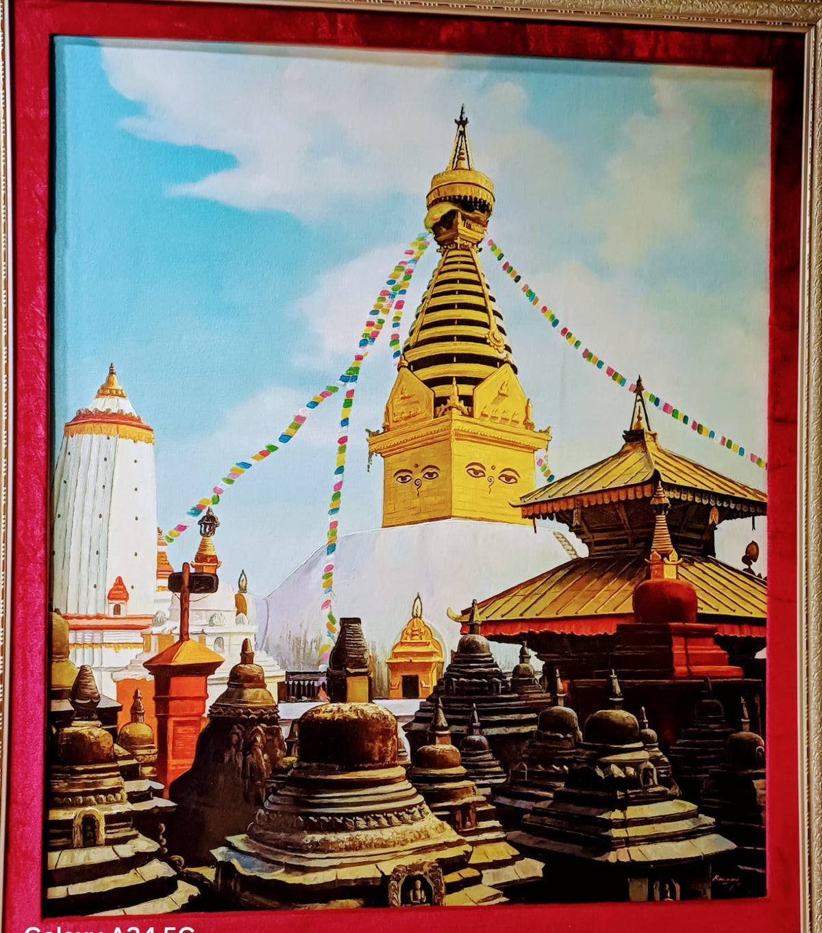 Swayambhunath Stupa/ Monkey Temple Art
