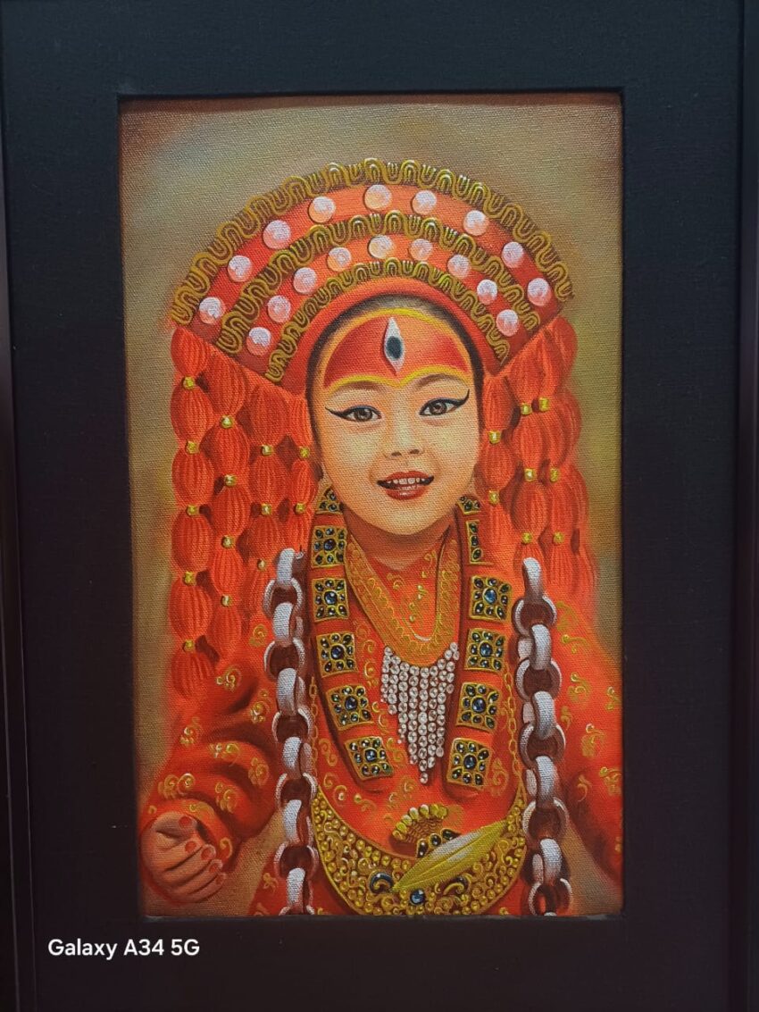 Kumari-art-painting-canvas