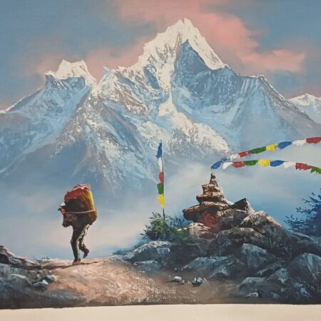 Mt.-Kanchenjunga-with-Prayers