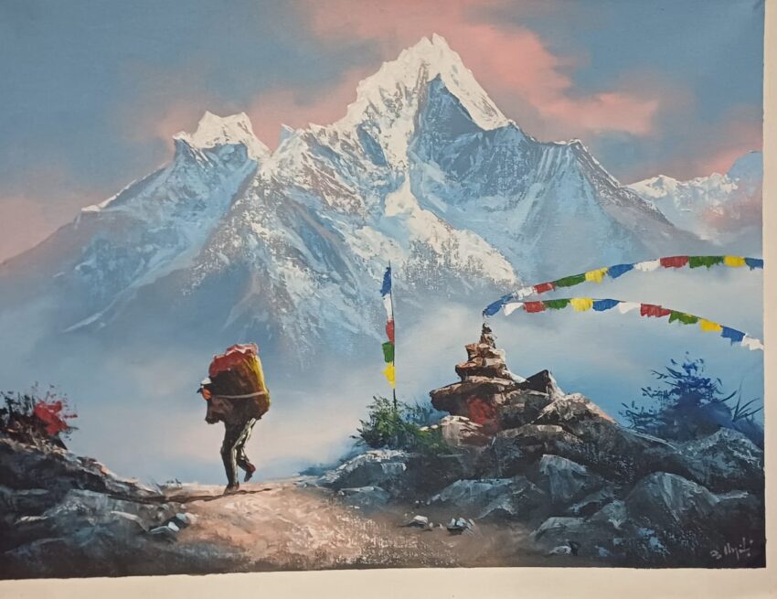 Mt.-Kanchenjunga-with-Prayers